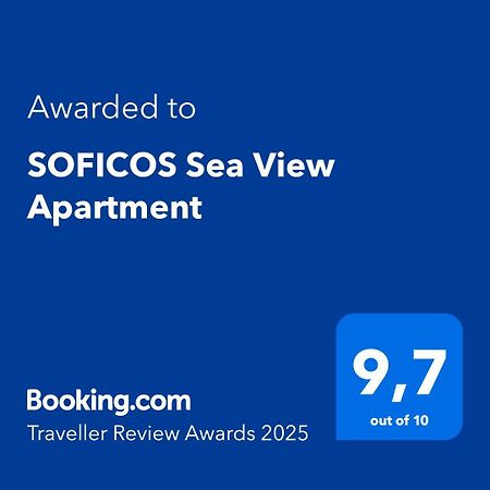 Soficos Sea View Apartment Nafpaktos Exterior photo